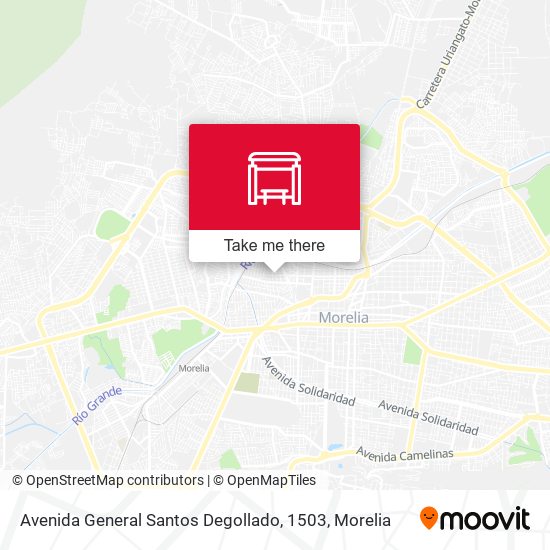 Mapa de Avenida General Santos Degollado, 1503