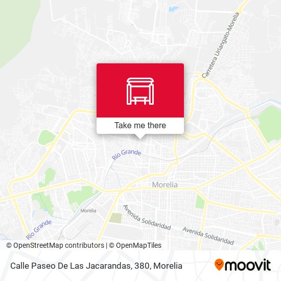 Mapa de Calle Paseo De Las Jacarandas, 380