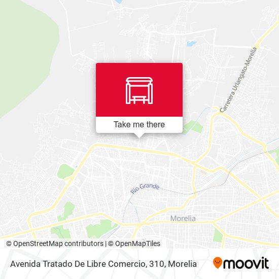 Avenida Tratado De Libre Comercio, 310 map