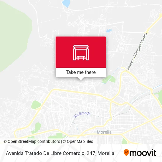 Avenida Tratado De Libre Comercio, 247 map