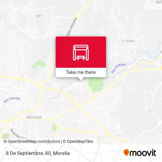 Mapa de 8 De Septiembre, 80