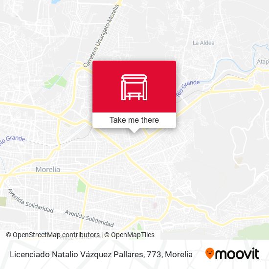Mapa de Licenciado Natalio Vázquez Pallares, 773