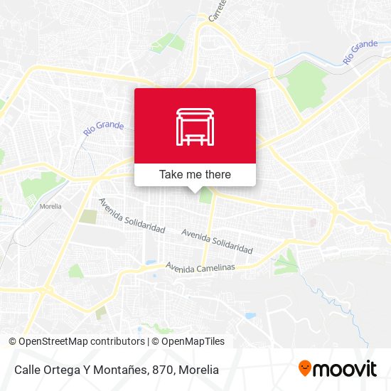 Calle Ortega Y Montañes, 870 map
