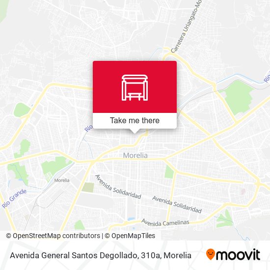 Mapa de Avenida General Santos Degollado, 310a