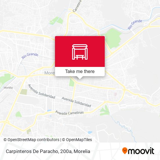 Carpinteros De Paracho, 200a map