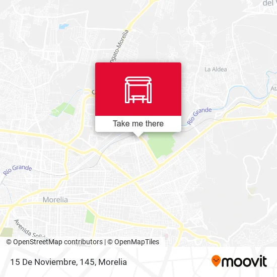 15 De Noviembre, 145 map