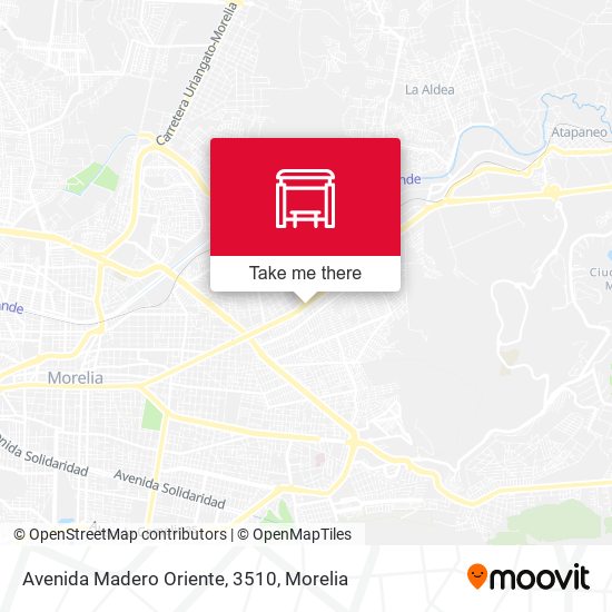 Avenida Madero Oriente, 3510 map