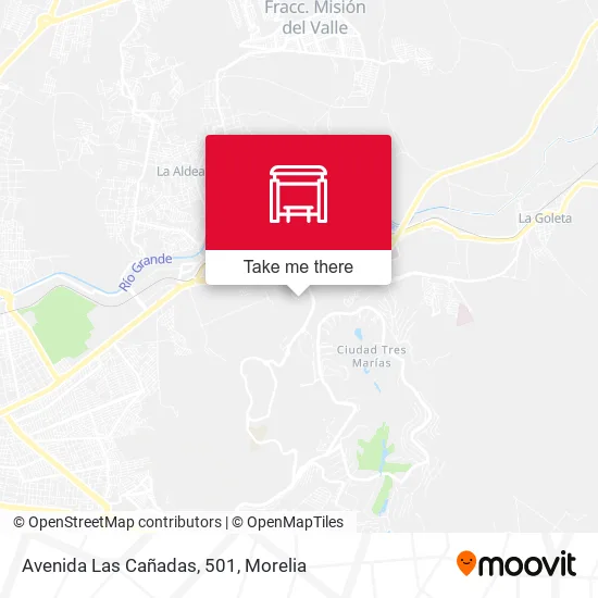 Avenida Las Cañadas, 501 map