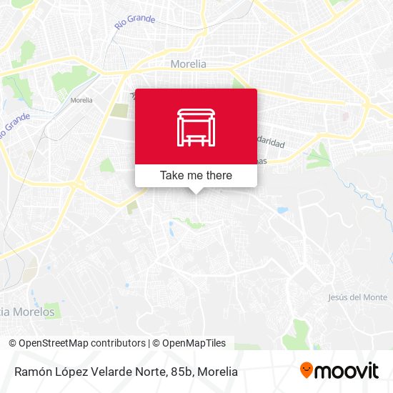 Ramón López Velarde Norte, 85b map