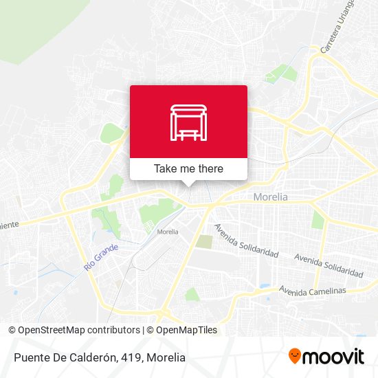 Puente De Calderón, 419 map