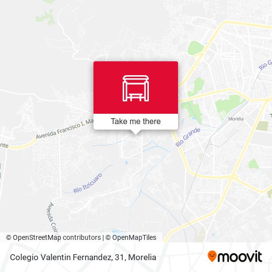 Mapa de Colegio Valentin Fernandez, 31