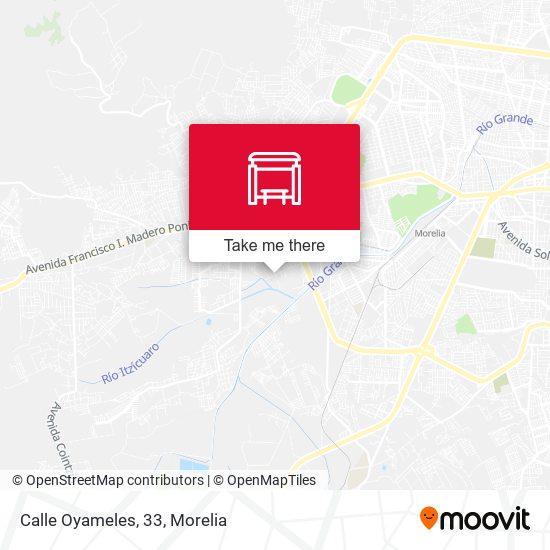 Mapa de Calle Oyameles, 33