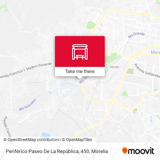 Mapa de Periférico Paseo De La República, 450