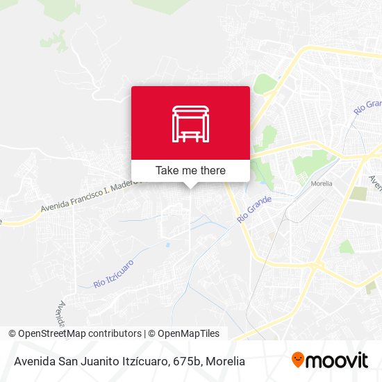 Mapa de Avenida San Juanito Itzícuaro, 675b
