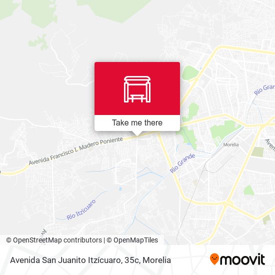 Mapa de Avenida San Juanito Itzícuaro, 35c