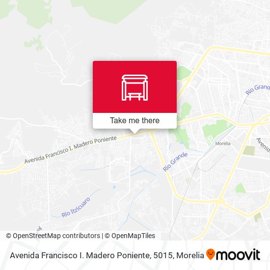Mapa de Avenida Francisco I. Madero Poniente, 5015