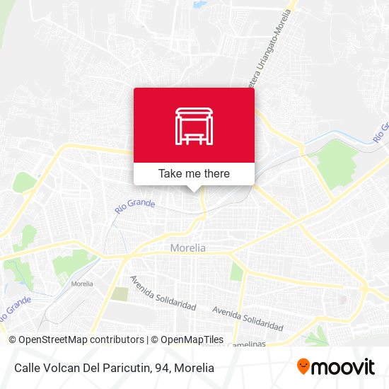 Mapa de Calle Volcan Del Paricutin, 94