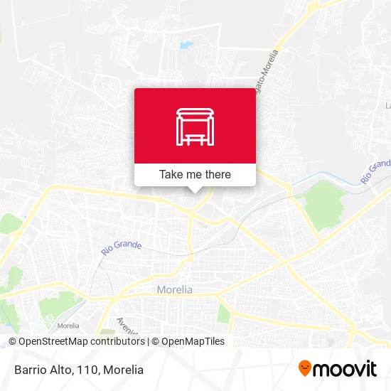 Barrio Alto, 110 map