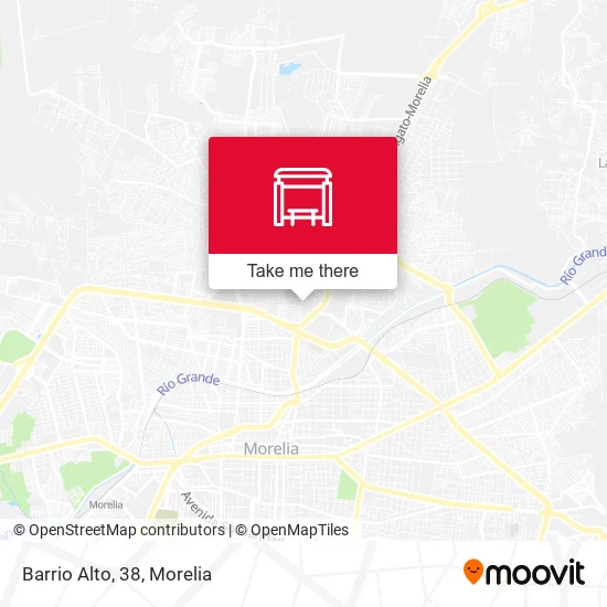 Barrio Alto, 38 map