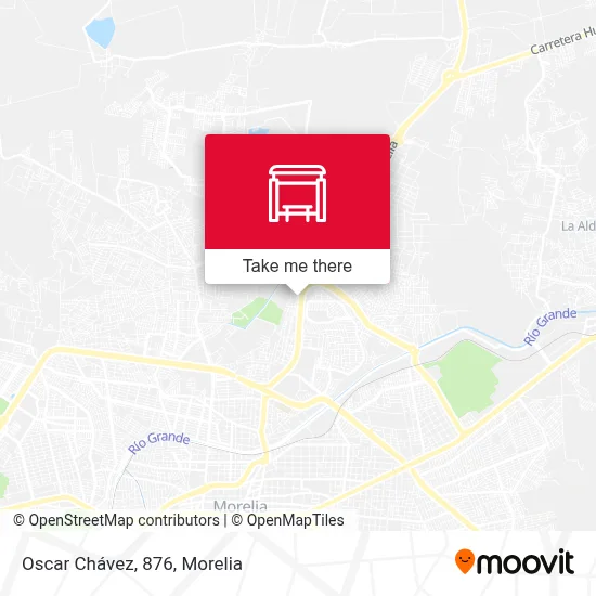 Oscar Chávez, 876 map