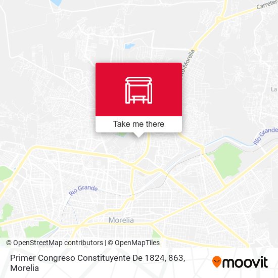 Mapa de Primer Congreso Constituyente De 1824, 863