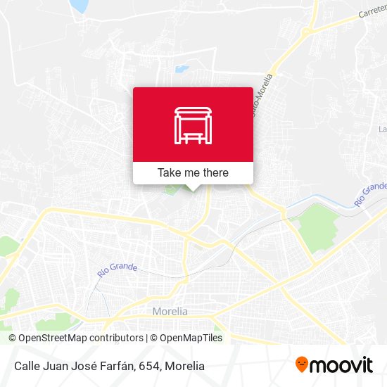 Mapa de Calle Juan José Farfán, 654