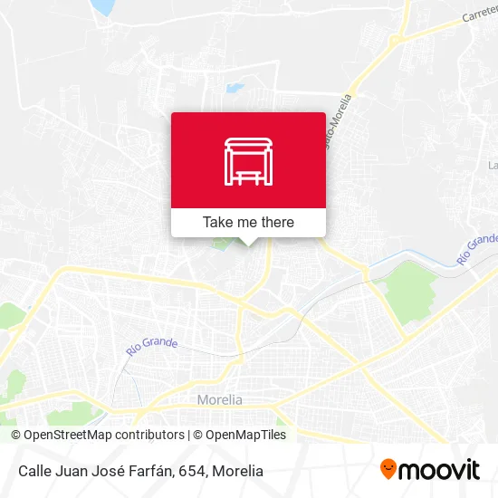 Calle Juan José Farfán, 654 map