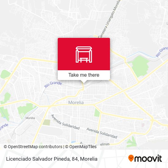 Licenciado Salvador Pineda, 84 map