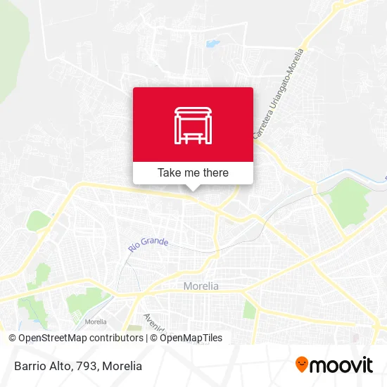 Barrio Alto, 793 map