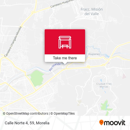 Mapa de Calle Norte 4, 59