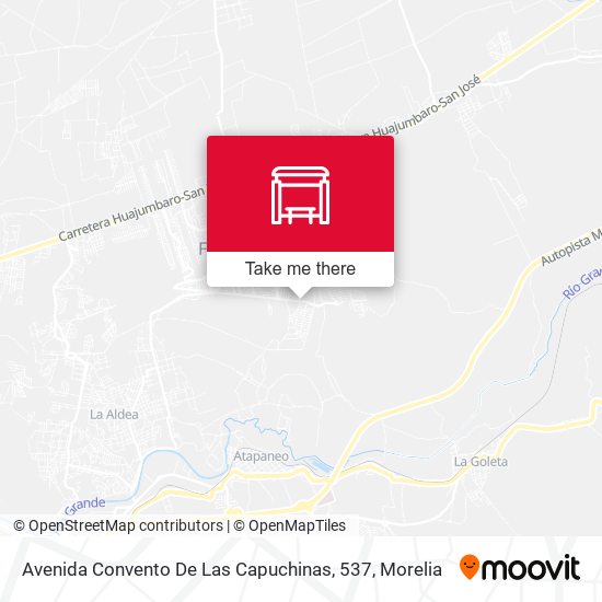 Avenida Convento De Las Capuchinas, 537 map
