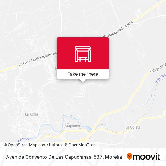 Avenida Convento De Las Capuchinas, 537 map