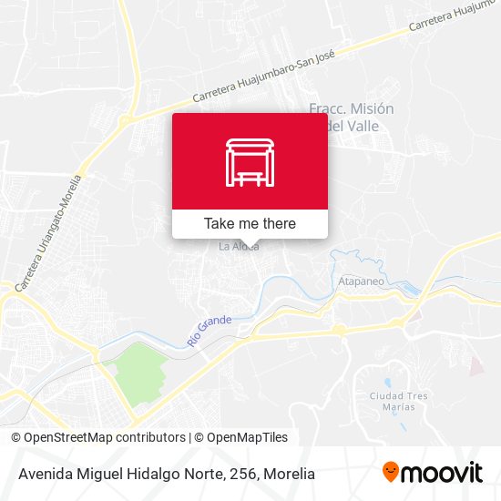 Avenida Miguel Hidalgo Norte, 256 map
