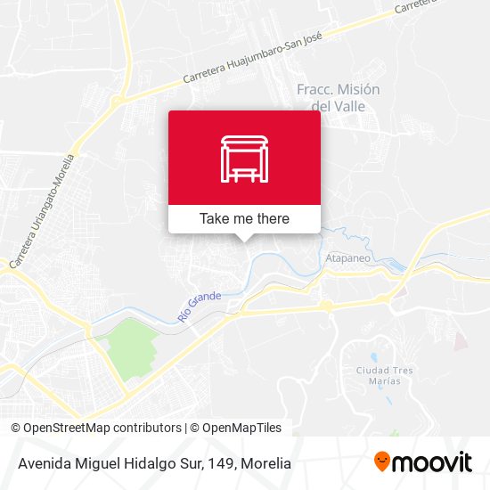 Mapa de Avenida Miguel Hidalgo Sur, 149