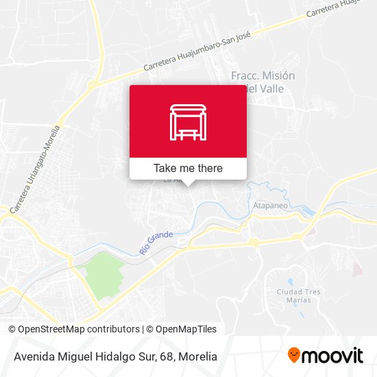 Avenida Miguel Hidalgo Sur, 68 map