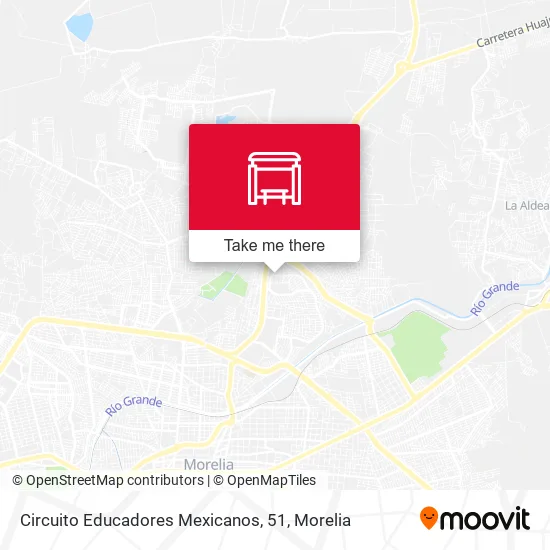 Circuito Educadores Mexicanos, 51 map