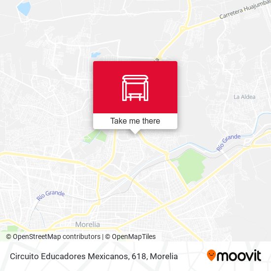 Circuito Educadores Mexicanos, 618 map