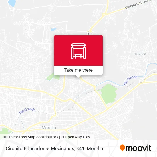 Circuito Educadores Mexicanos, 841 map