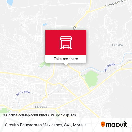Circuito Educadores Mexicanos, 841 map