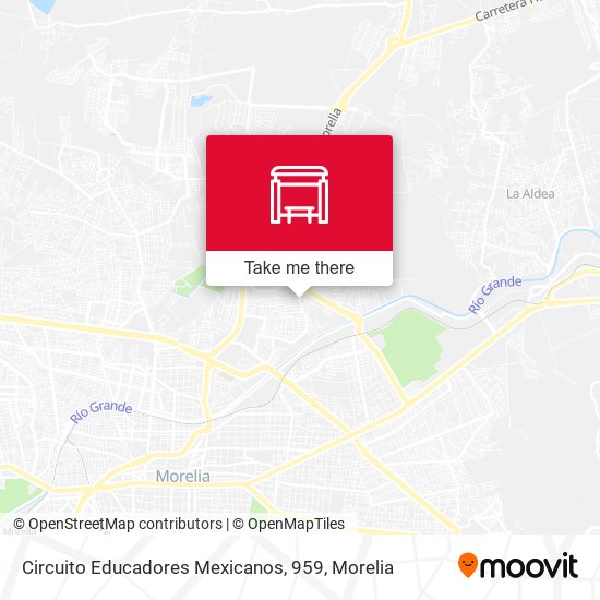 Circuito Educadores Mexicanos, 959 map