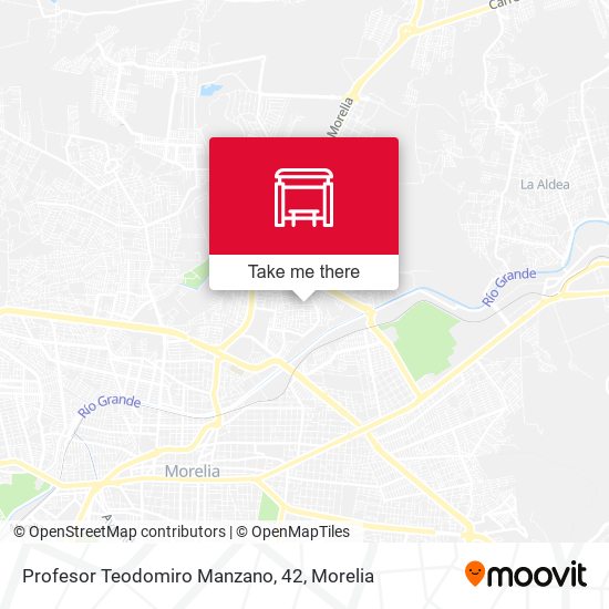 Profesor Teodomiro Manzano, 42 map