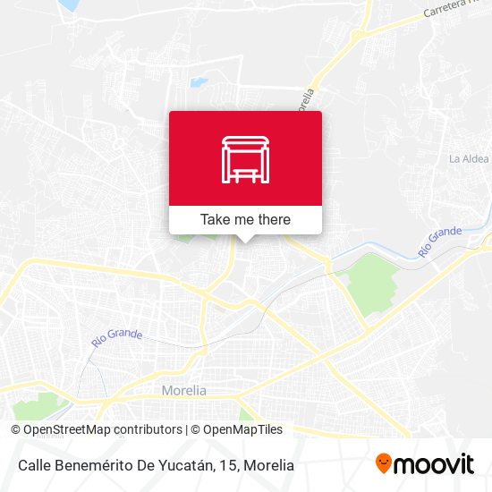 Calle Benemérito De Yucatán, 15 map