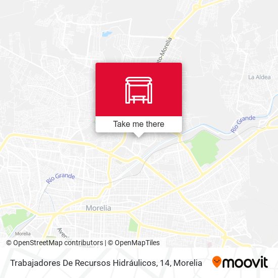Mapa de Trabajadores De Recursos Hidráulicos, 14