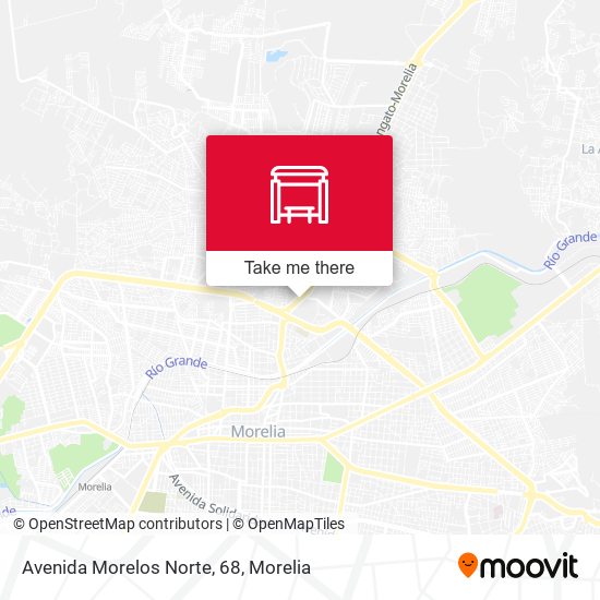 Avenida Morelos Norte, 68 map