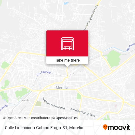 Calle Licenciado Gabino Fraga, 31 map