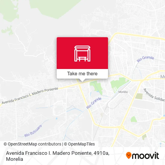 Avenida Francisco I. Madero Poniente, 4910a map