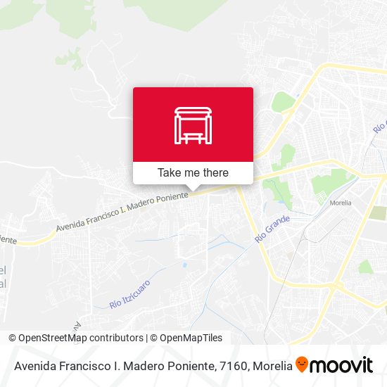 Mapa de Avenida Francisco I. Madero Poniente, 7160