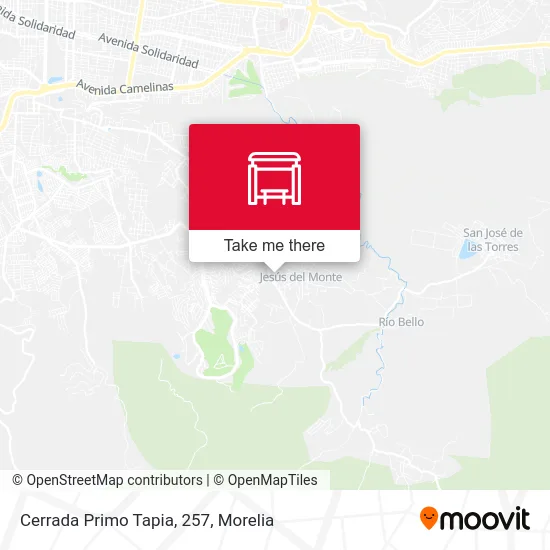 Cerrada Primo Tapia, 257 map