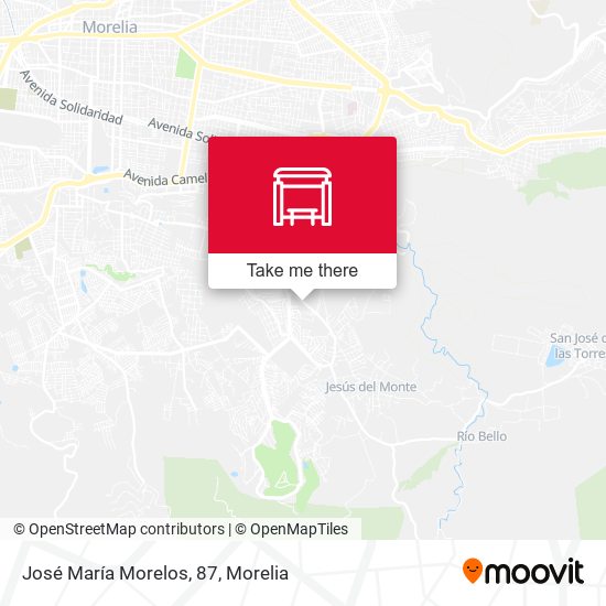 Mapa de José María Morelos, 87