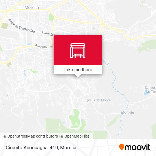 Circuito Aconcagua, 410 map